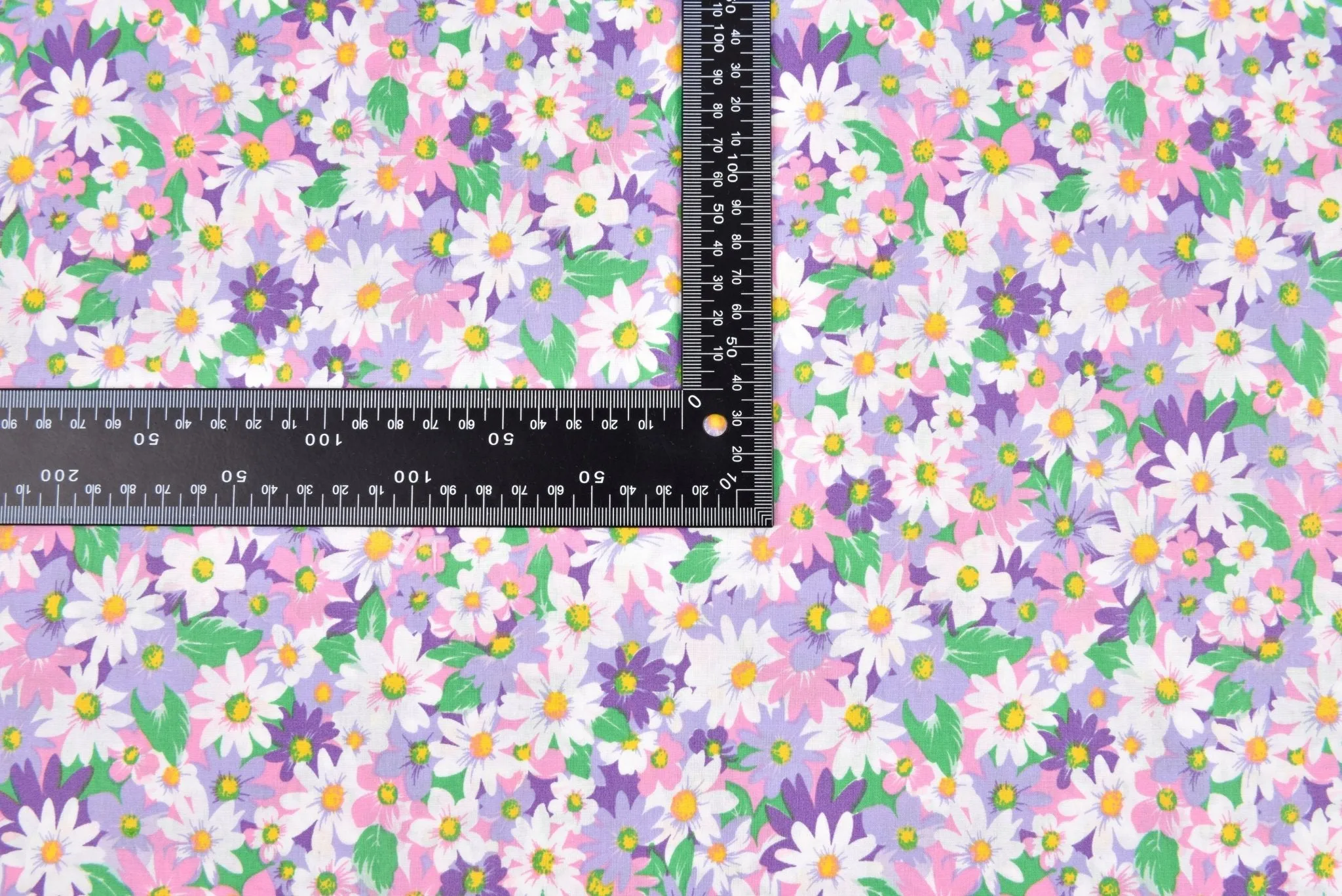 100% Cotton Loom Line Medellin Flowers  Fabric - 038