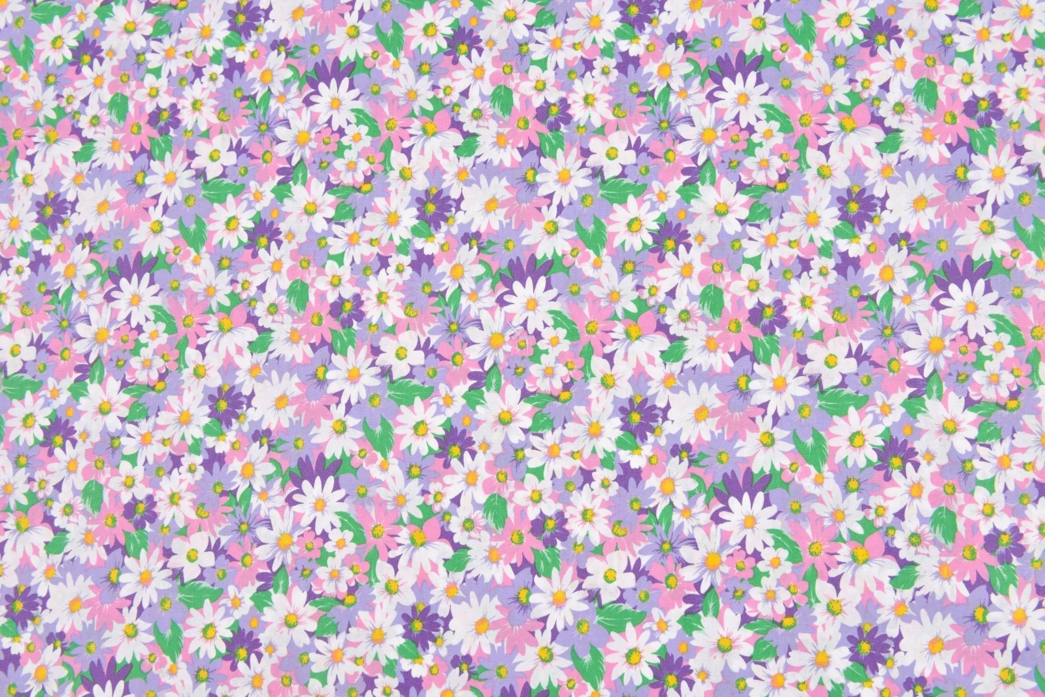 100% Cotton Loom Line Medellin Flowers  Fabric - 038