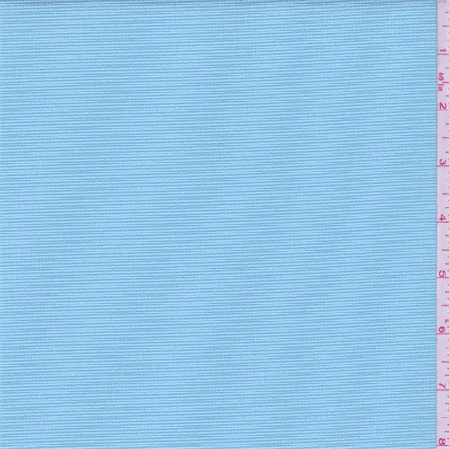 2 YD PC-Turquoise Blue Pique Polyester Activewear Fabric