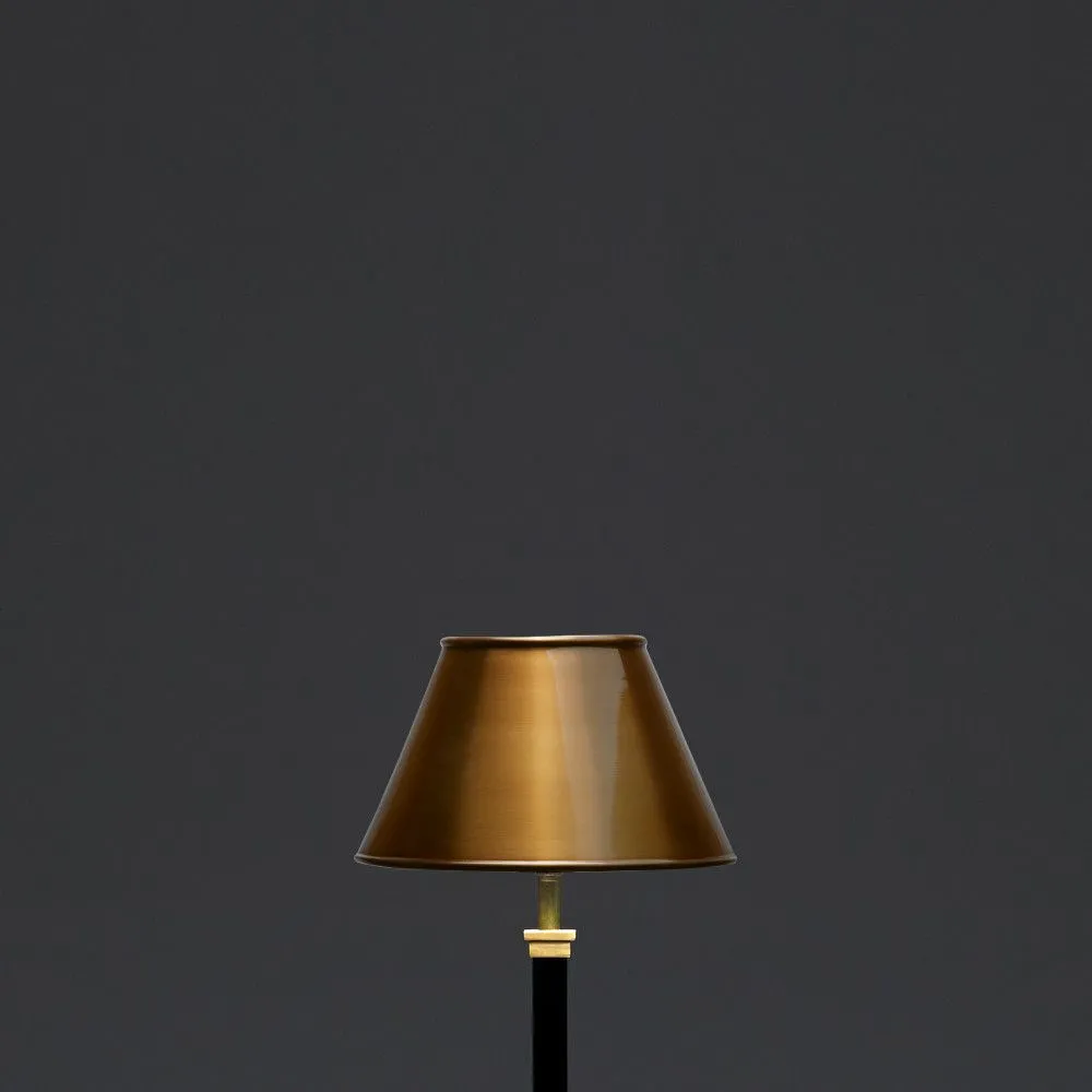 20cm straight empire shade in brasso