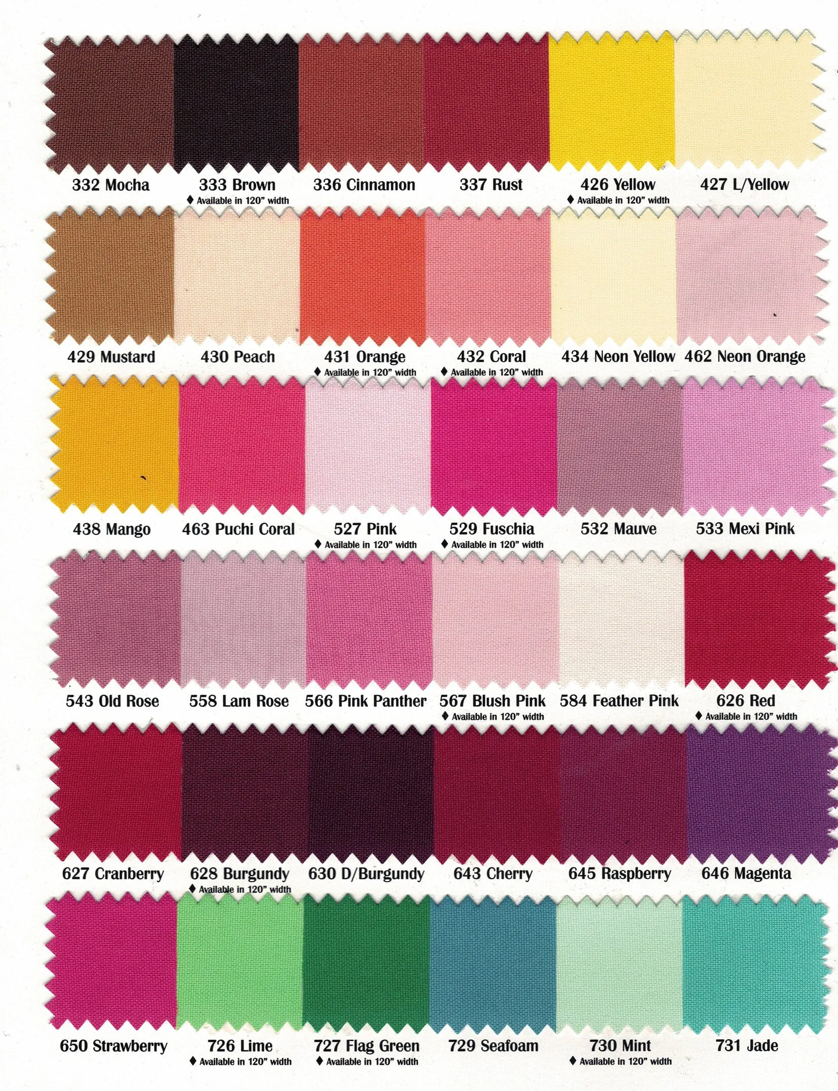 60 inch Wide Polyester Fabric Sample Swatches - Visa Polyester Poplin Sample Swatches - Basic Polyester for Tablecloths, Drapery, and Curtains