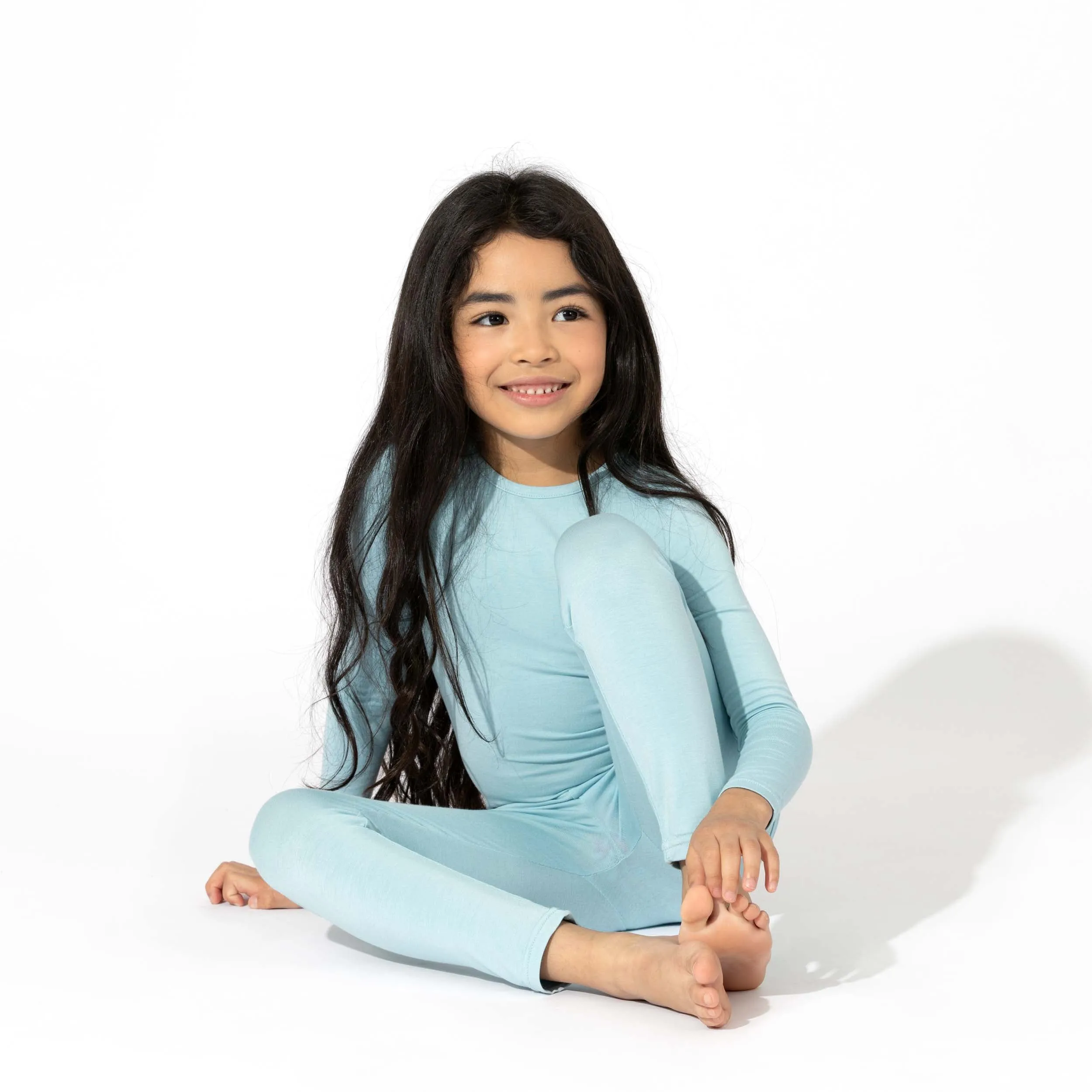 Adventure Blue Bamboo Kids Pajamas