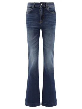 ALEXANDER MCQUEEN High-Rise Bootcut Jeans