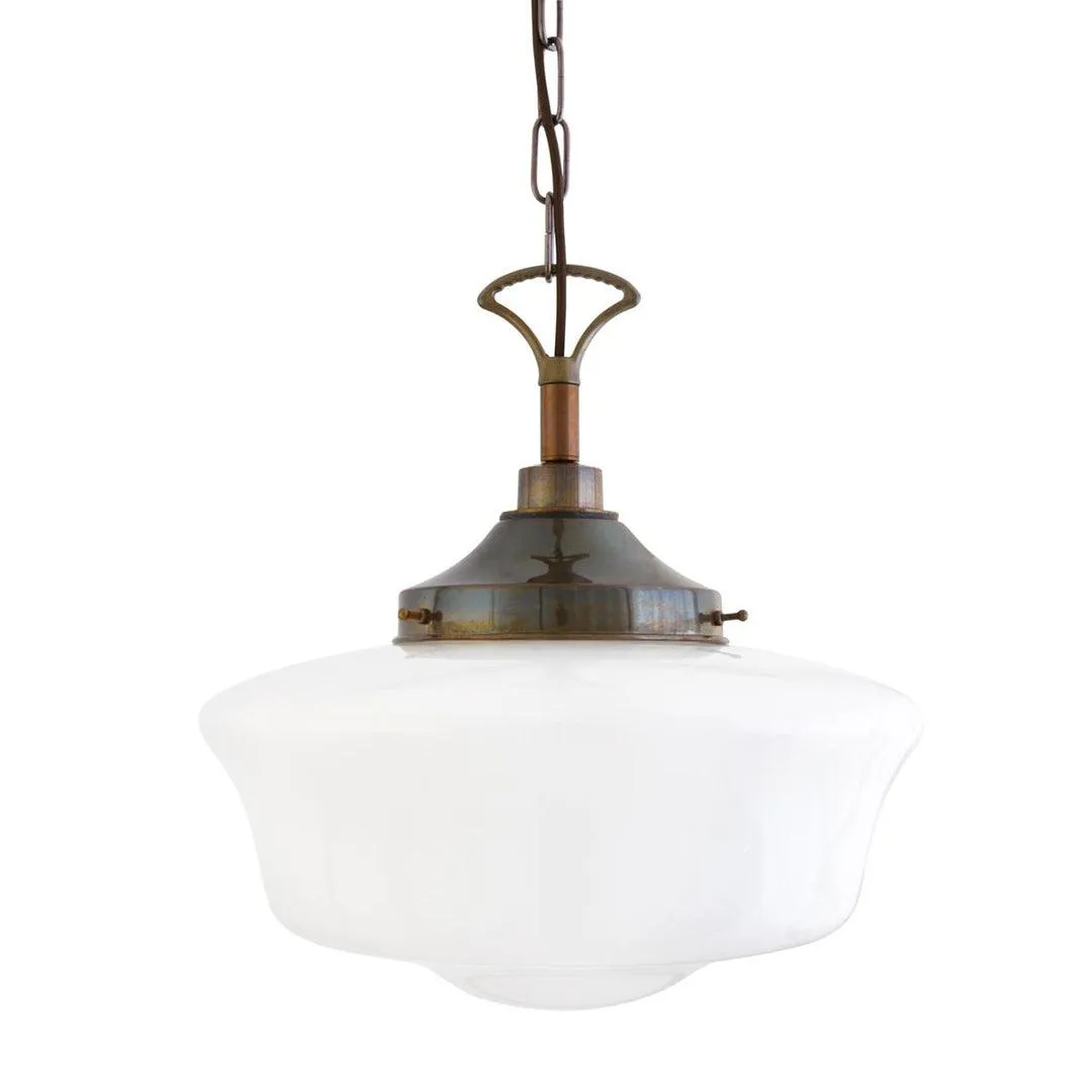 Anath Schoolhouse Pendant Light - Mullan Lighting