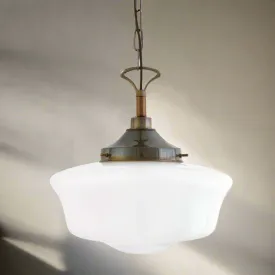 Anath Schoolhouse Pendant Light - Mullan Lighting