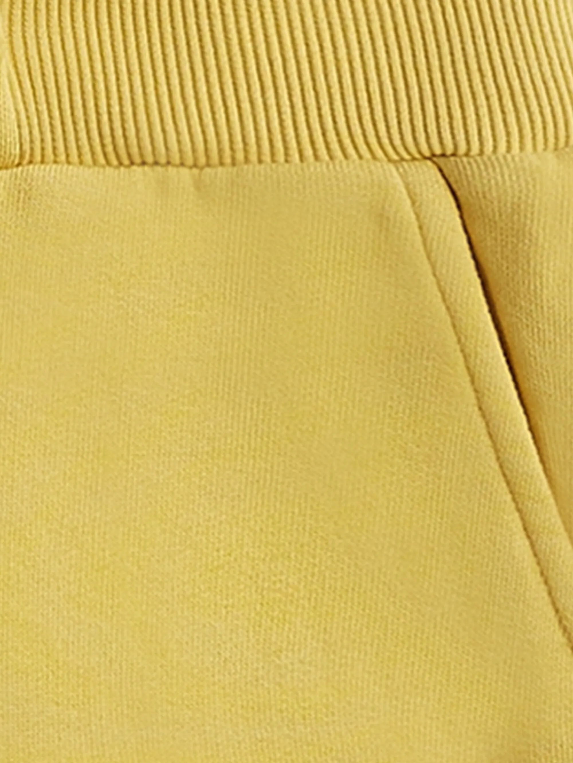 Badge jog pant - Misted Yellow