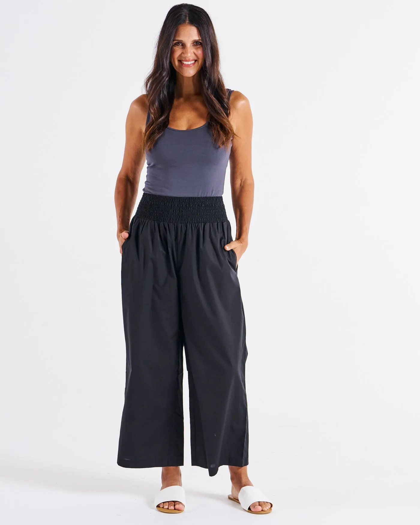 Betty Basics Sevilla Wide Leg Pant Black