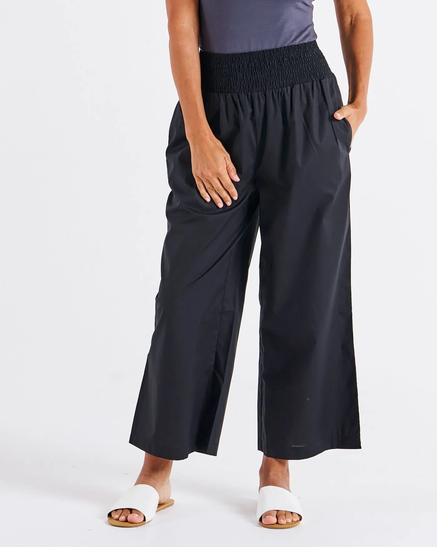 Betty Basics Sevilla Wide Leg Pant Black