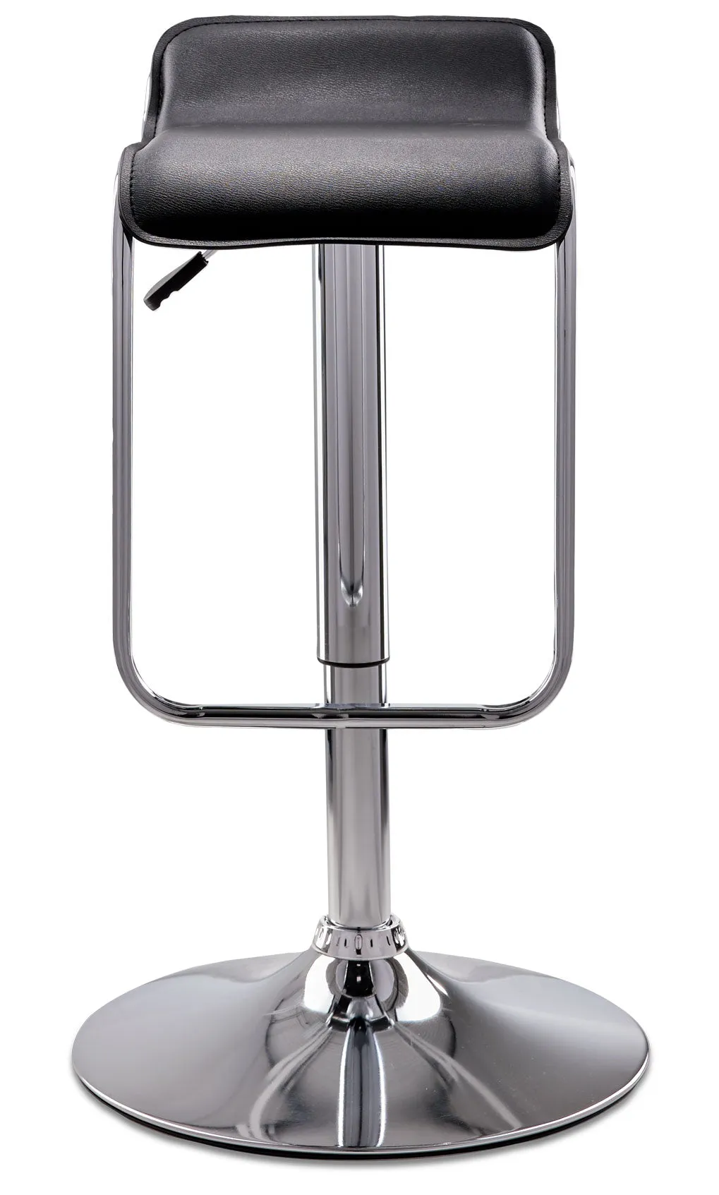 Blair Bar Height Stool - Black, Chrome