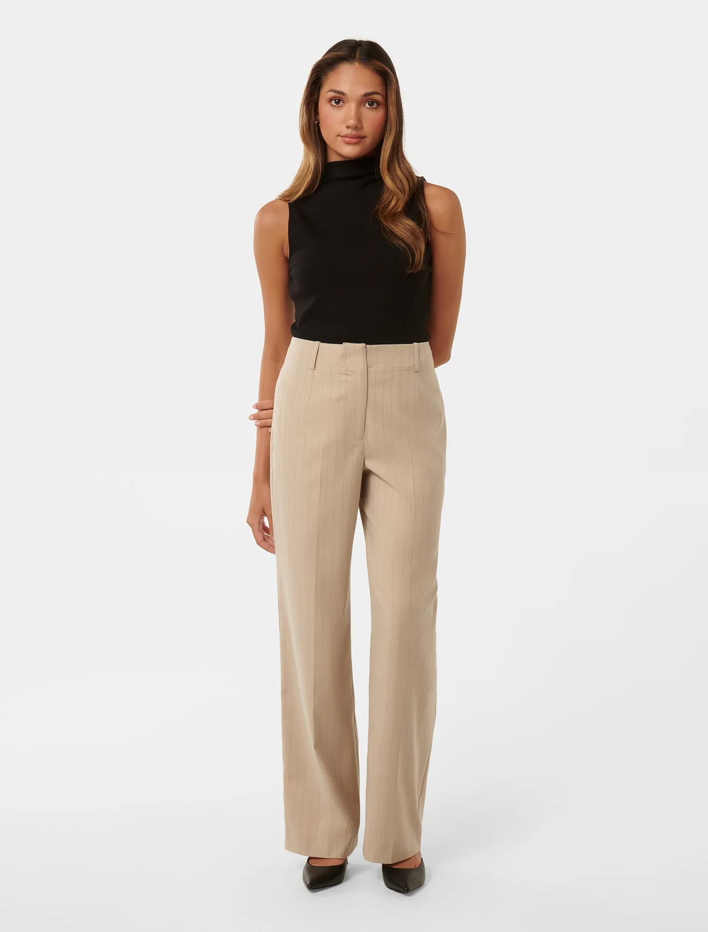 Bonnie Petite Button Tab Pants