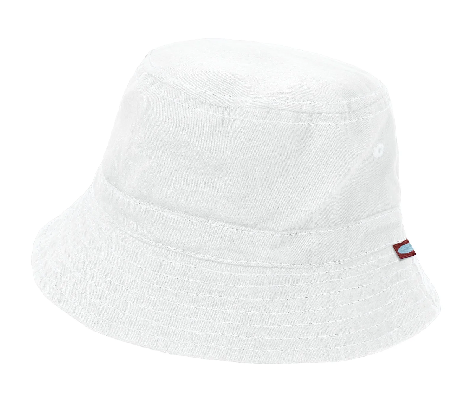 Boys and Girls 100% Cotton Twill UPF 50  Wharf Hat with Matching Stitch (Dyed & Finished in USA*)
