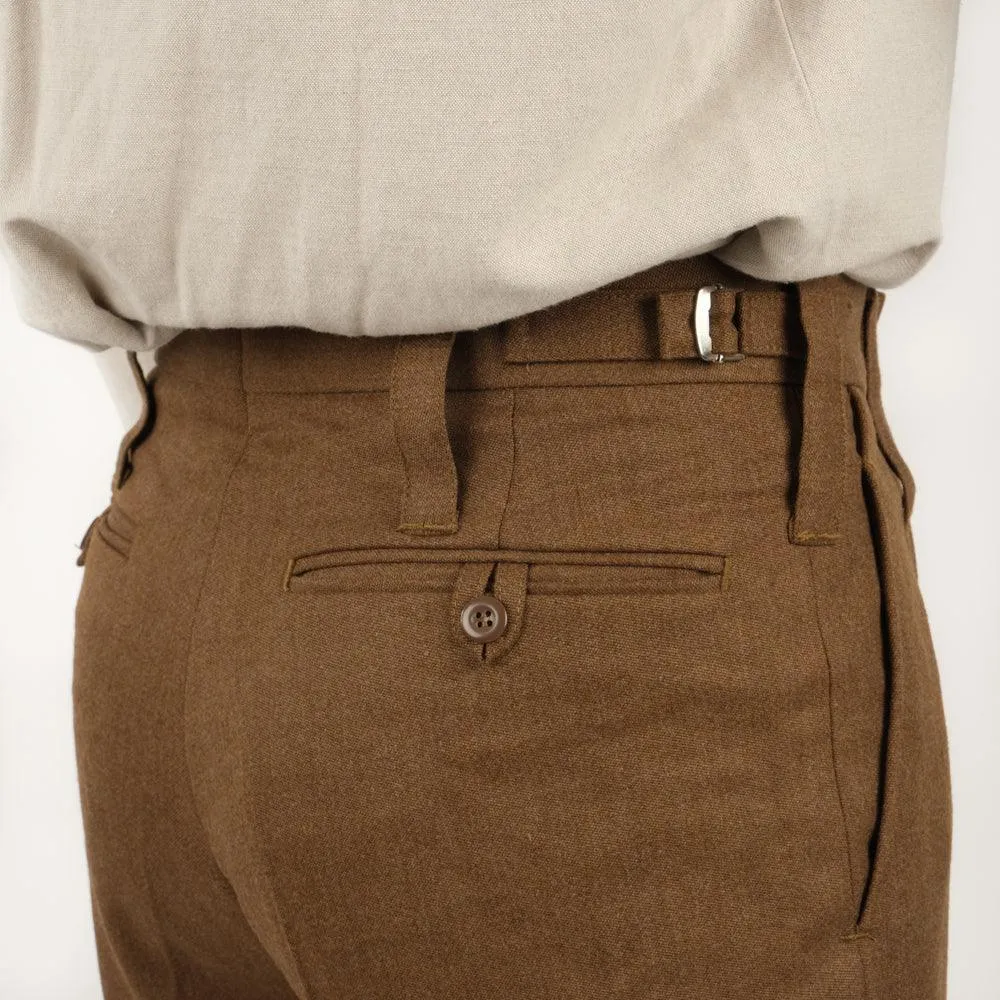 BROWN RAF TAILOR PANTS