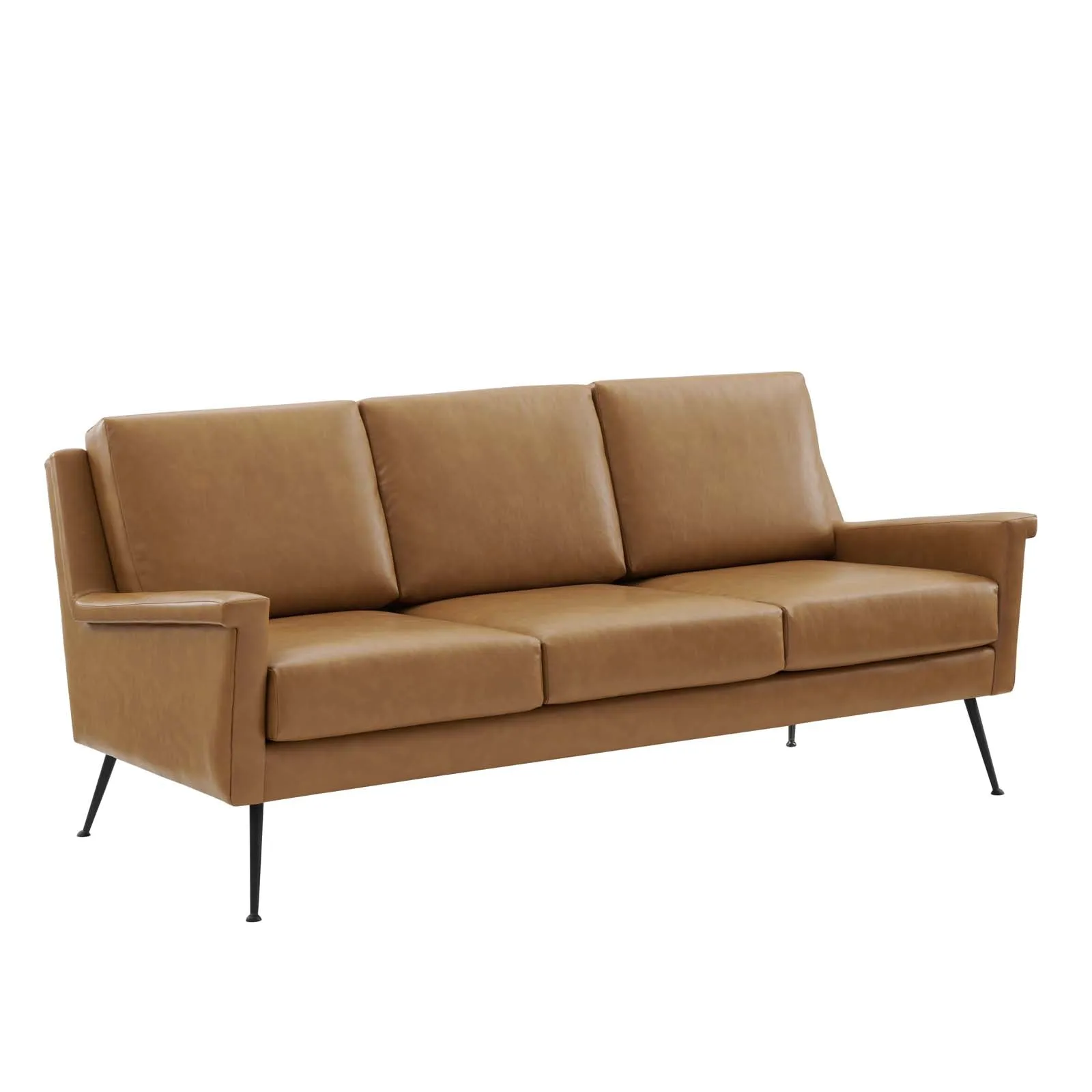 Chesapeake Vegan Leather Sofa by Modway