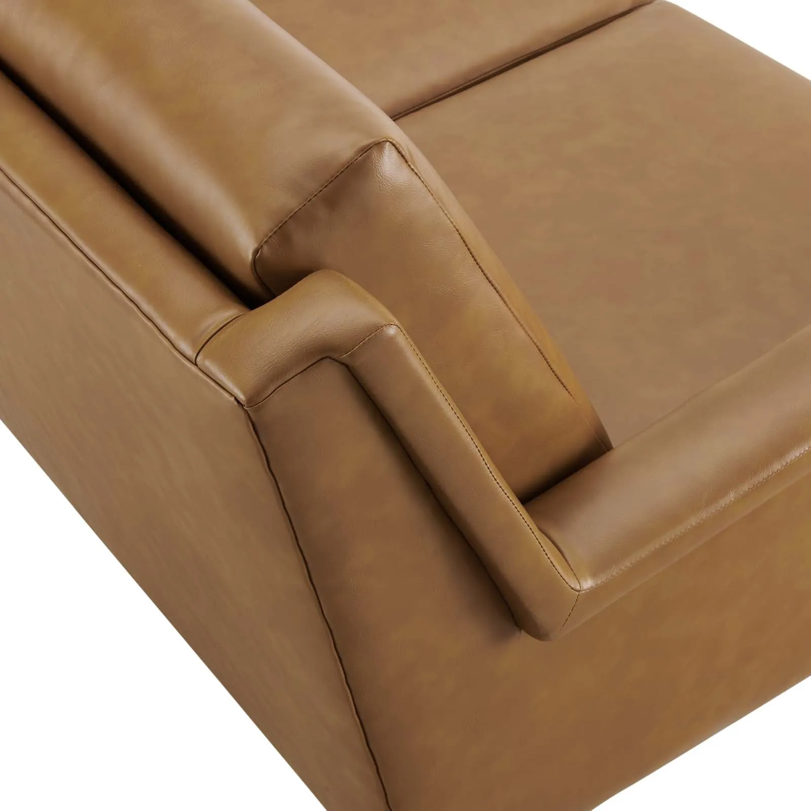 Chesapeake Vegan Leather Sofa by Modway