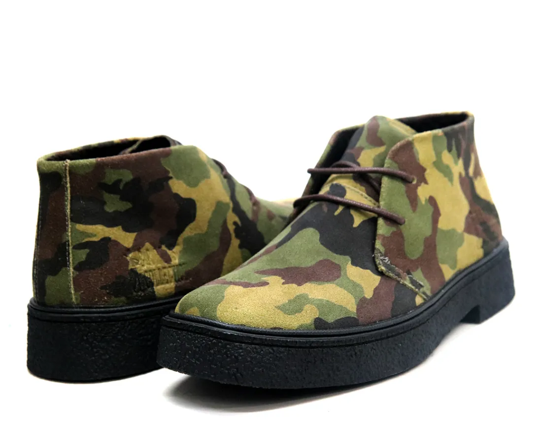 Classic PlayBoy Suede Camouflage Chukka Boots - Stylish and Comfortable