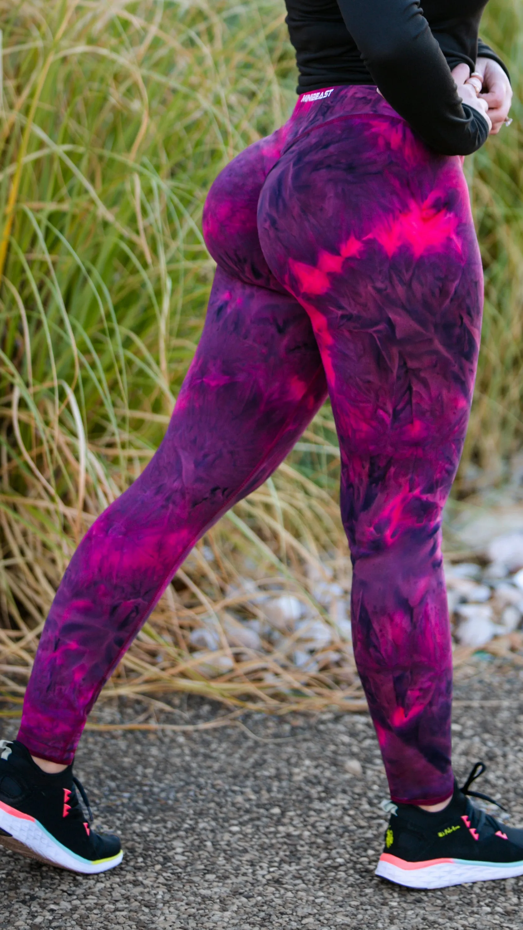 Curve Classic Leggings (Medium Height Waist) Marble