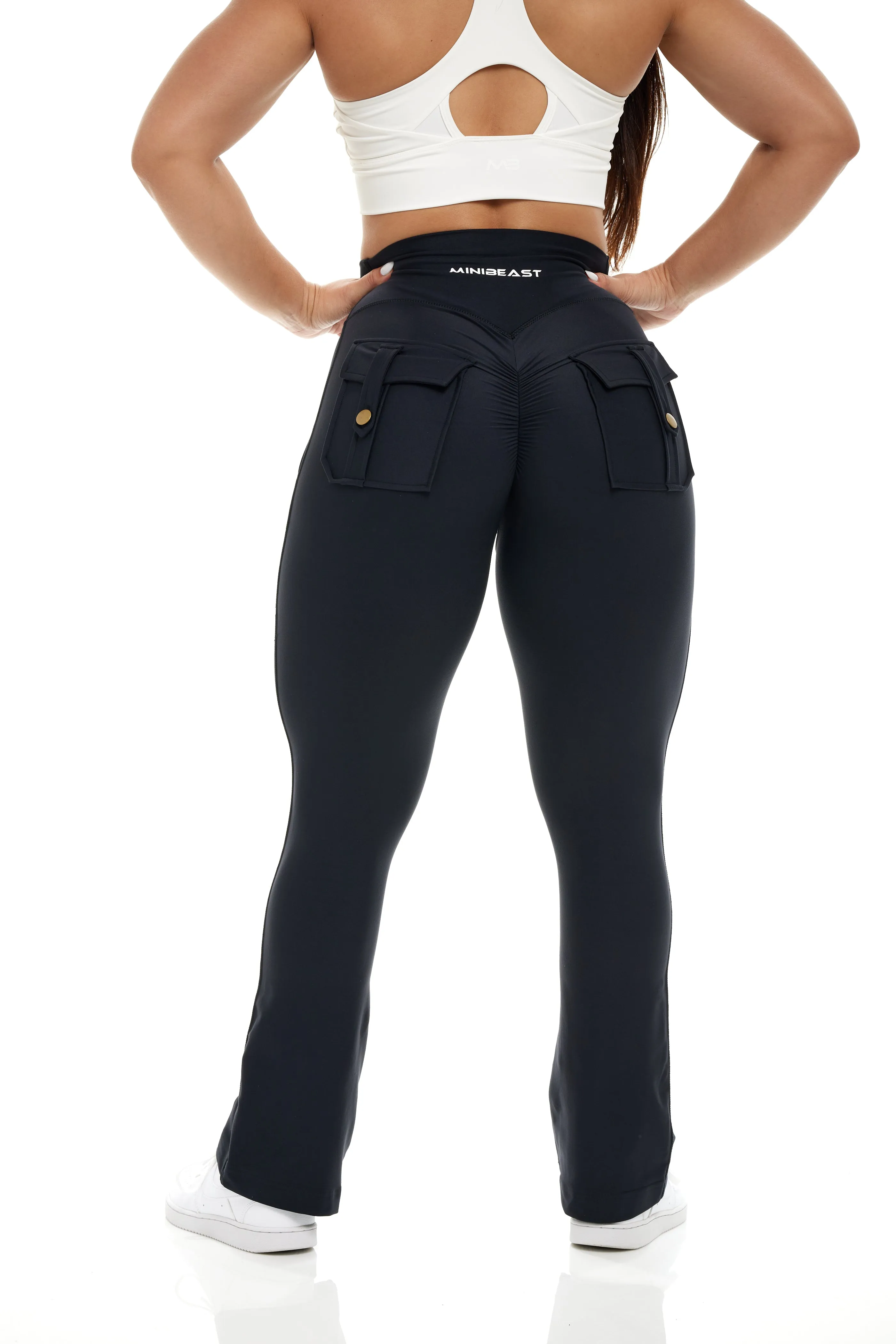 Curve-V Cargo EVO Flare Leggings