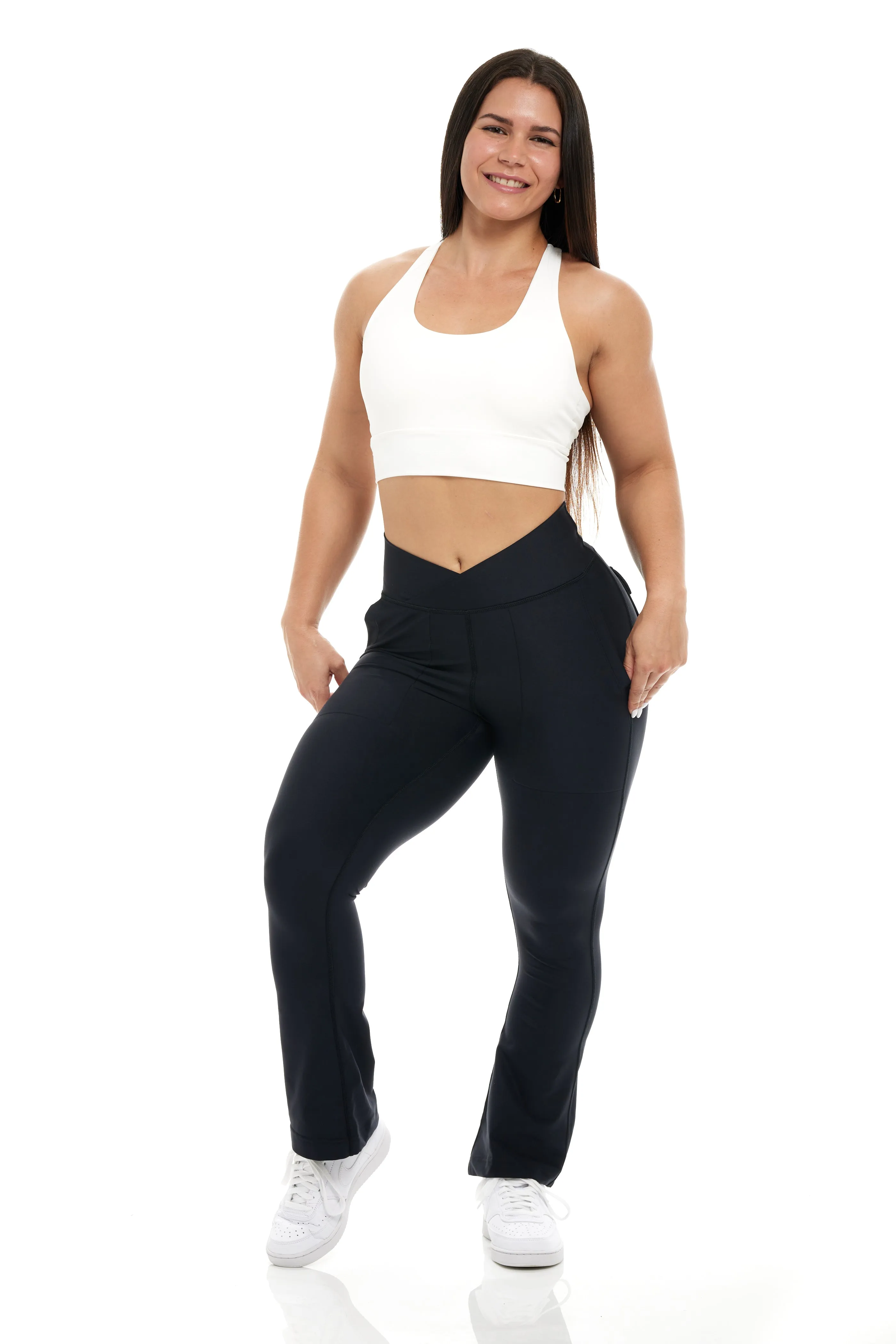 Curve-V Cargo EVO Flare Leggings