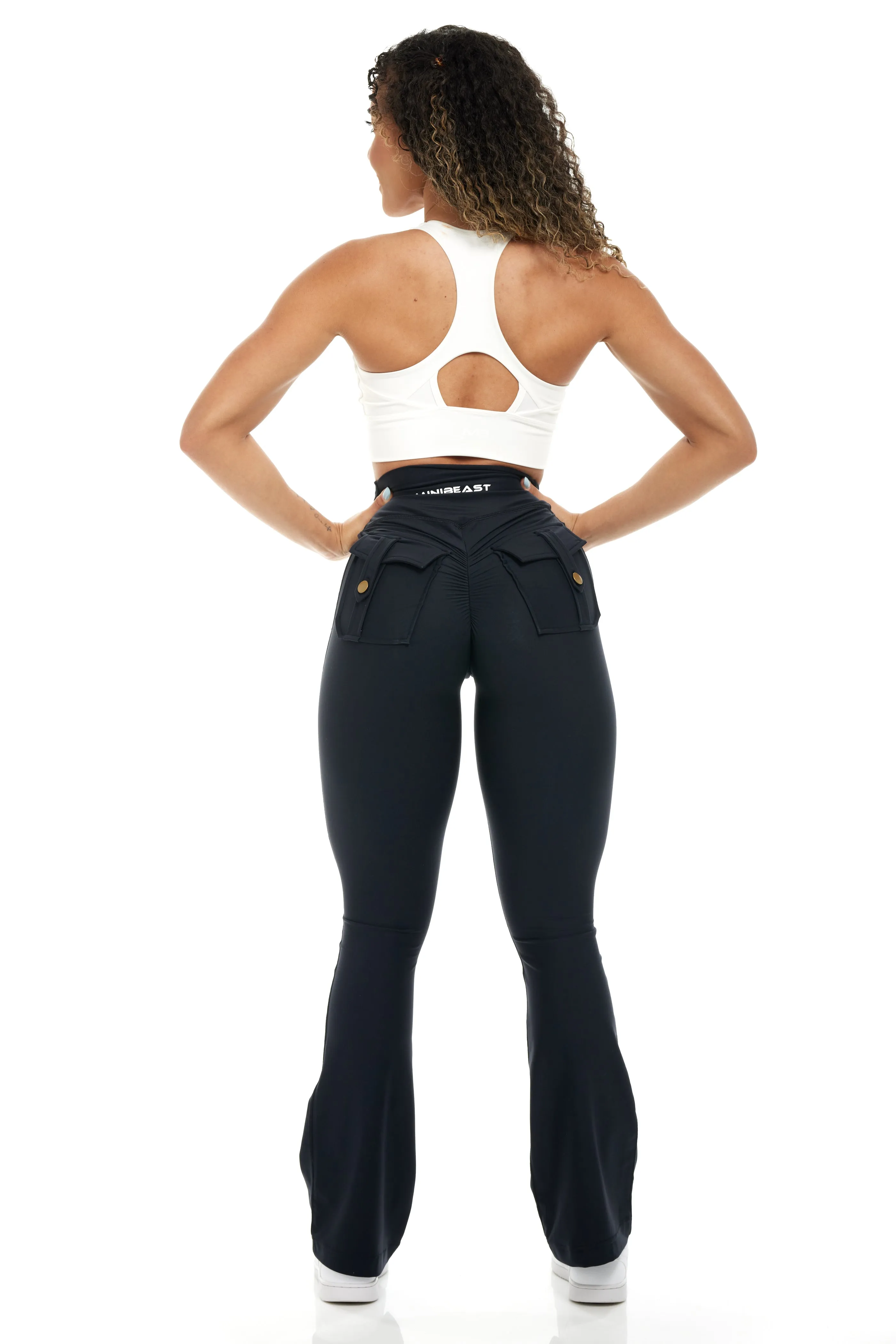 Curve-V Cargo EVO Flare Leggings