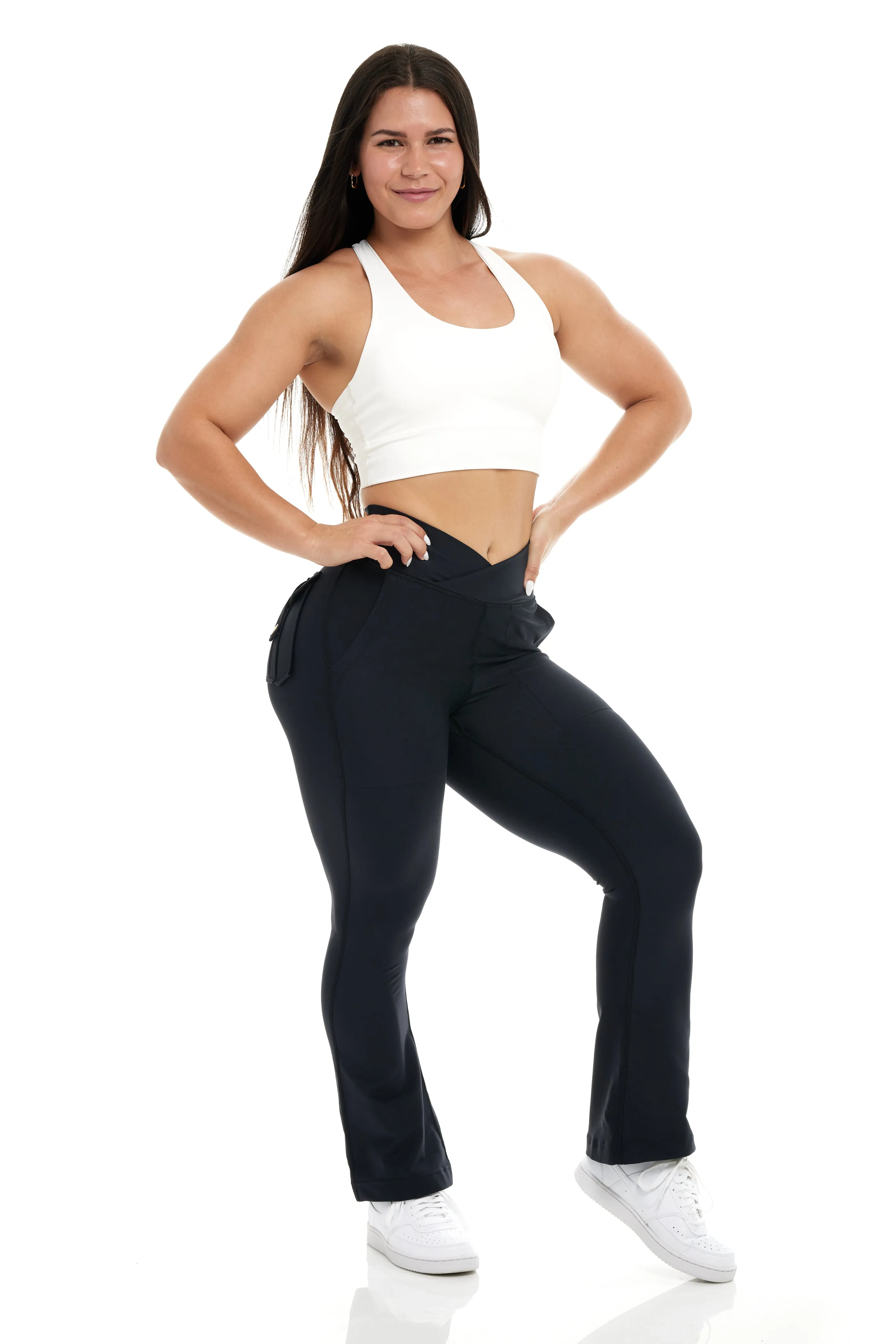 Curve-V Cargo EVO Flare Leggings