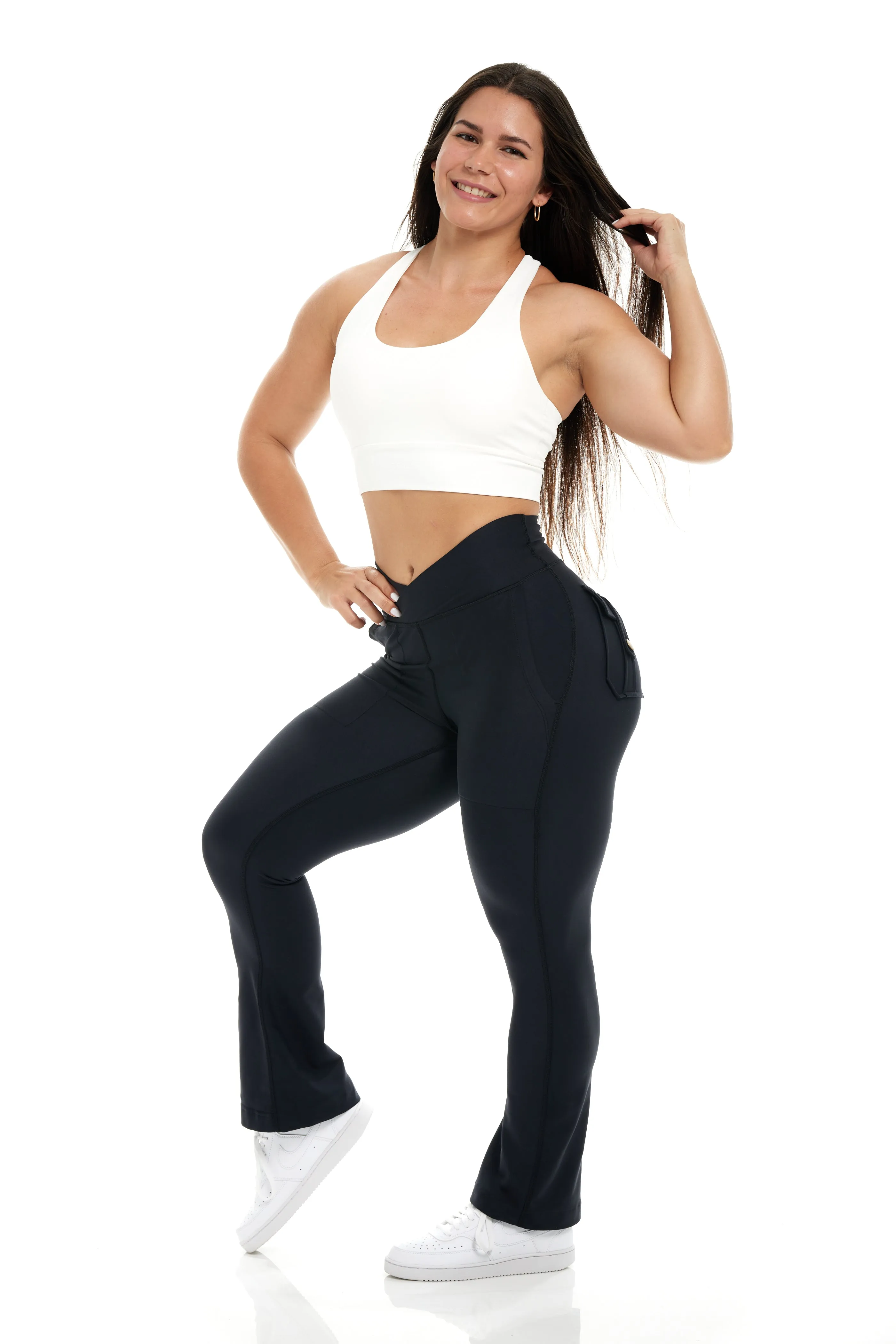 Curve-V Cargo EVO Flare Leggings