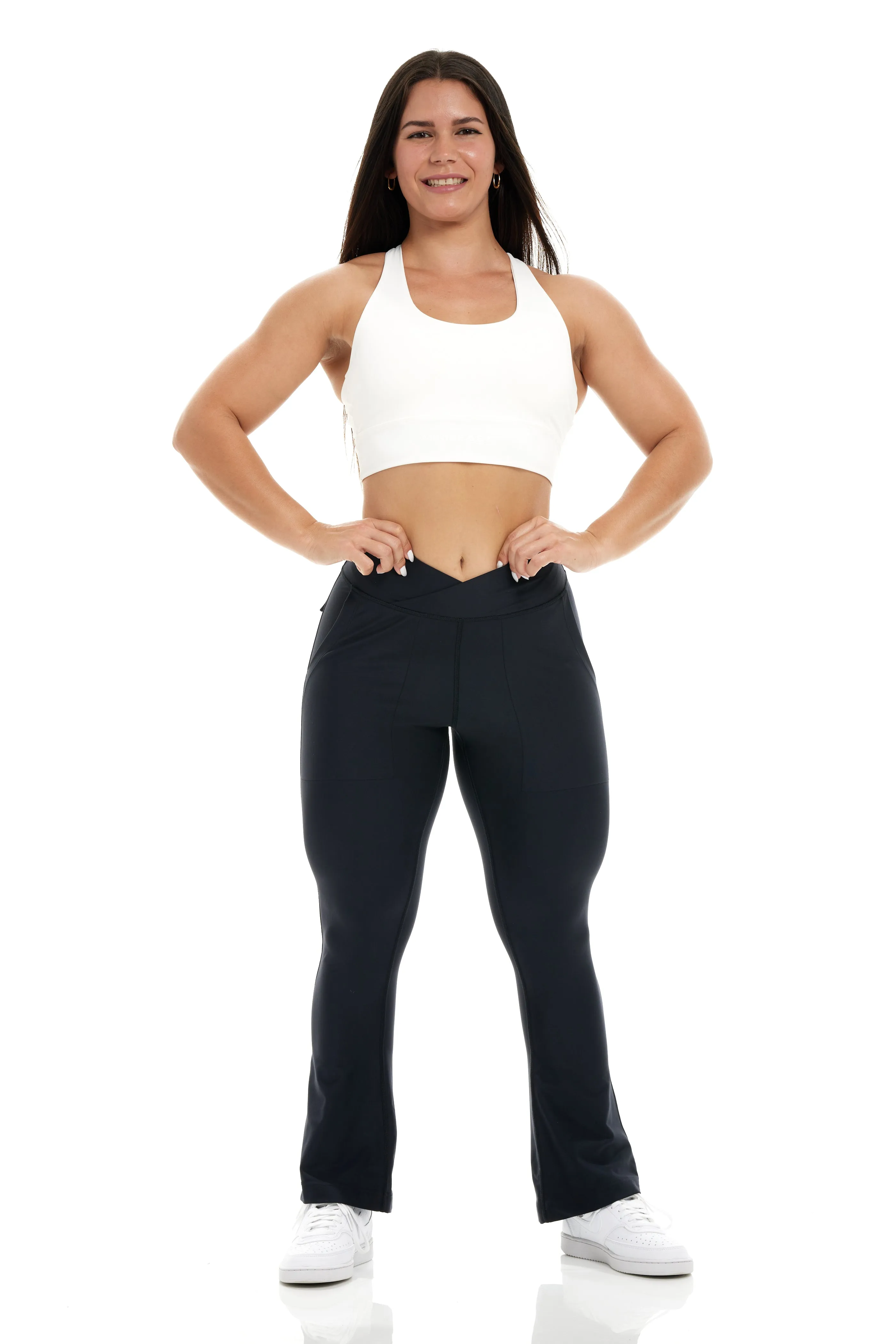 Curve-V Cargo EVO Flare Leggings