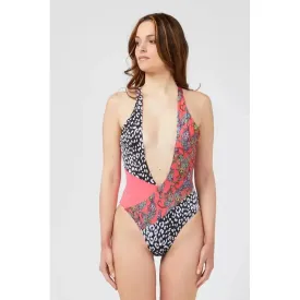 Custo Barcelona Fuchsia Polyester Women Swimsuit