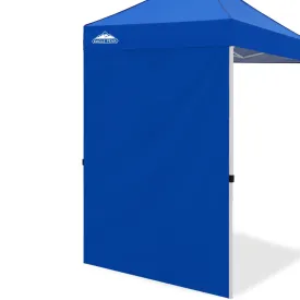 EAGLE PEAK Sunwall / Sidewall for 5x5 ft Straight Leg Canopy only, 1 Sidewall, White / Blue