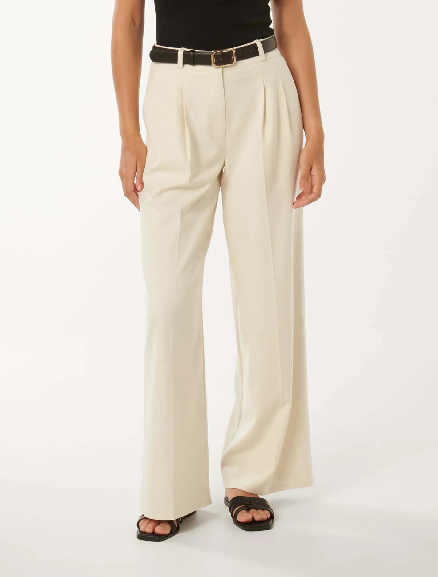 Edweena Belted Wide Leg Pants