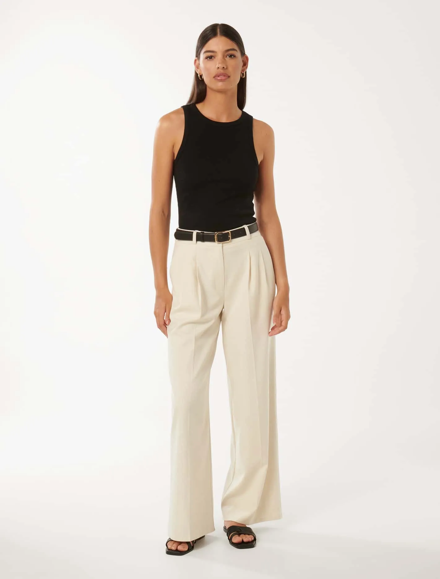 Edweena Belted Wide Leg Pants