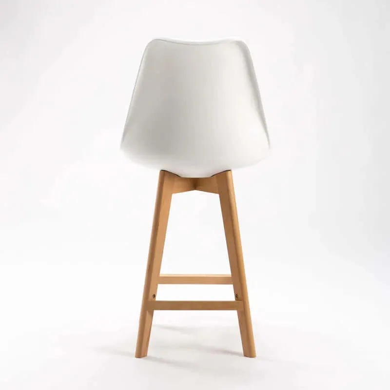 EVA WOODEN LEG KITCHEN STOOL