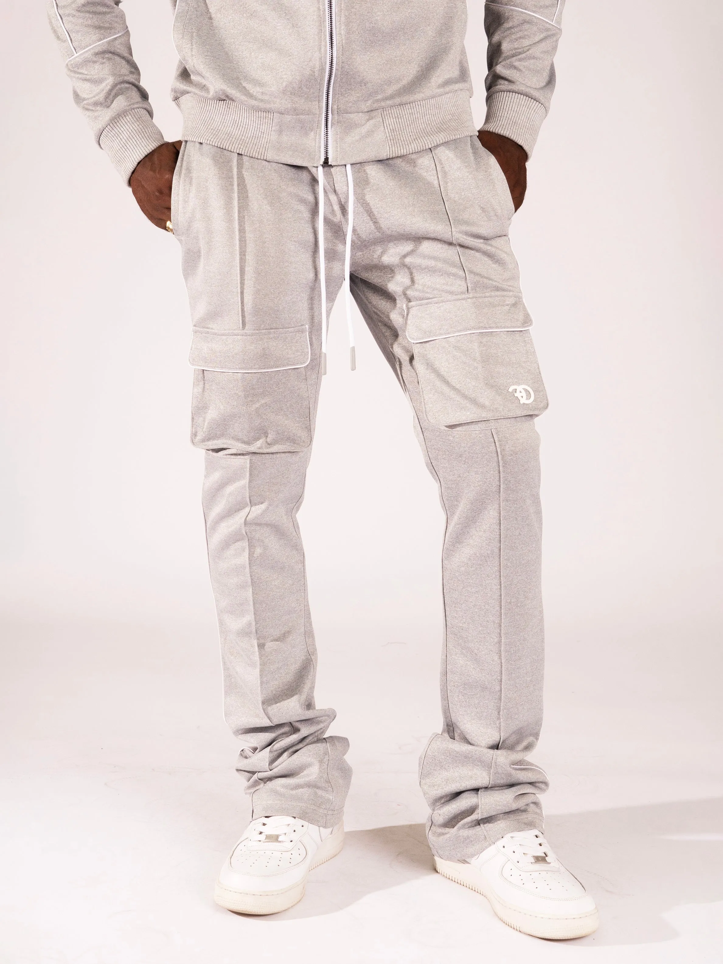 F6770 Romo Track Pants - Gray