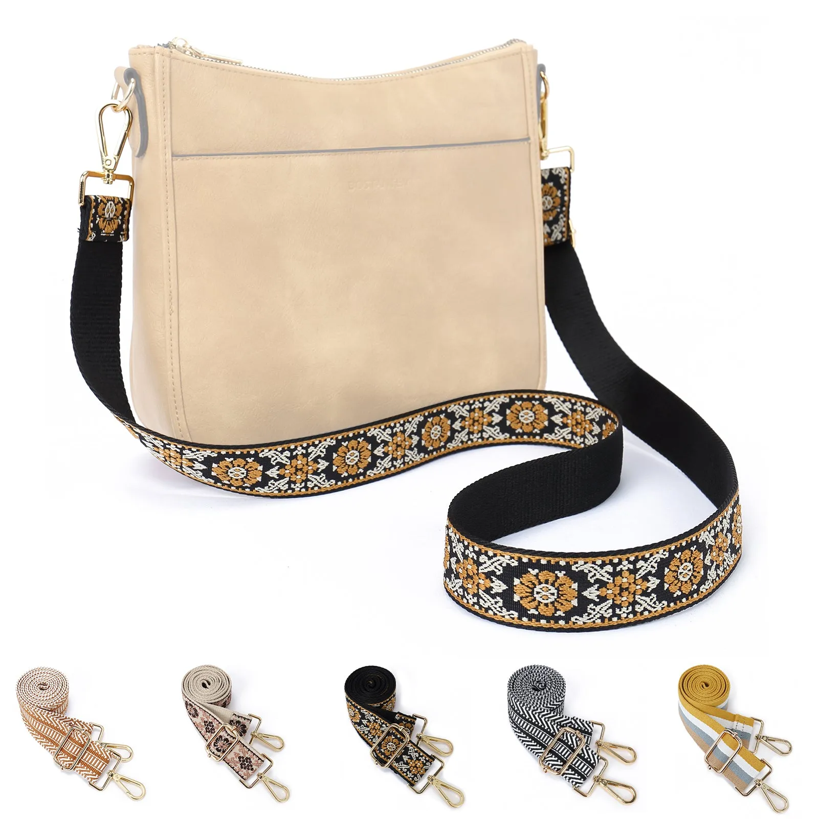 Fashionable and Detachable Wide Shoulder Strap