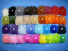 Hareline Dubbin Arctic Fox Tail Hair