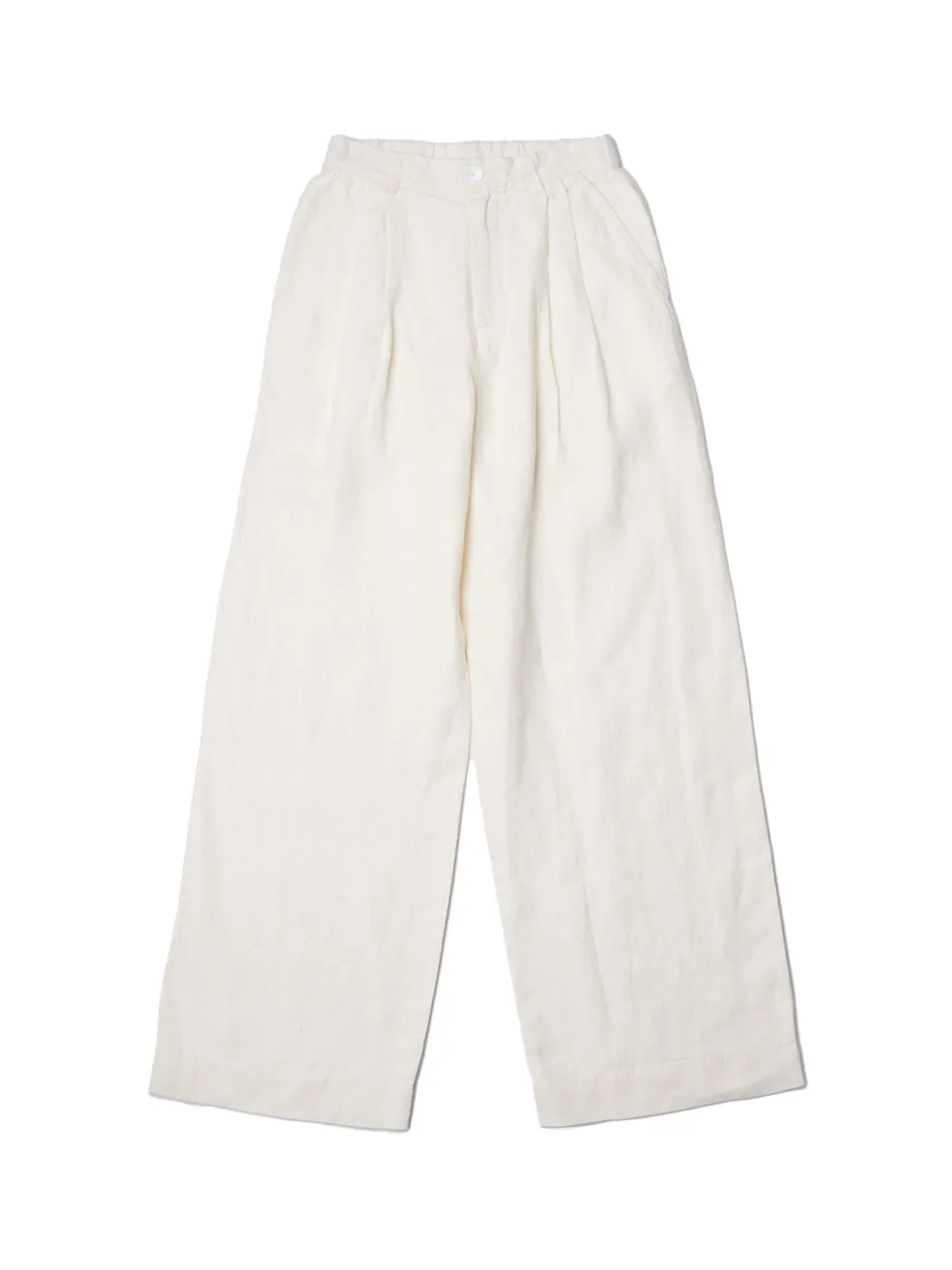 Hemp Women's Woven Wide-leg Trousers