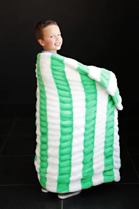 Hugs Green Apple Blanket