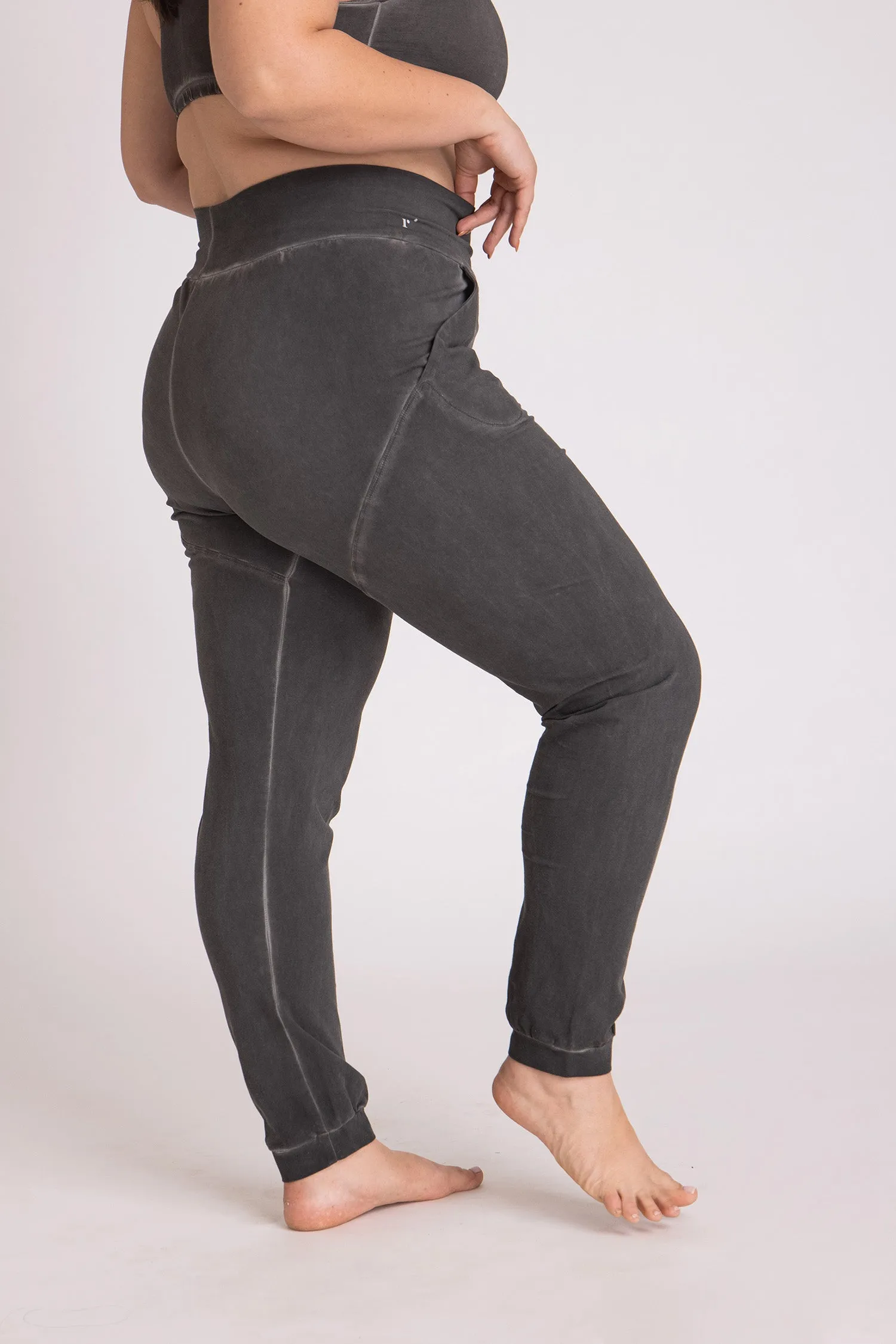 I'mPerfect Stonewash Unisex Slouchy Yoga Pants 50%off