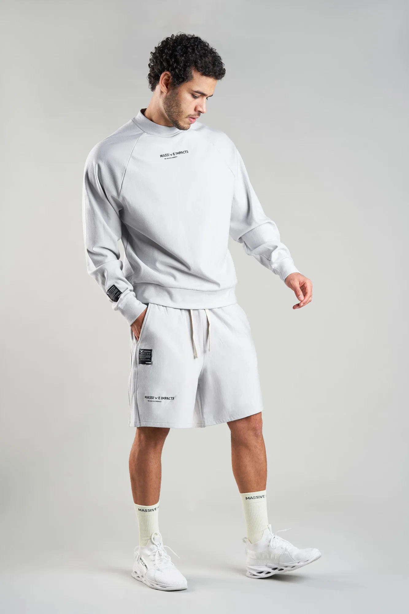 J008MI Organic Cotton & Bamboo Sweatshirt