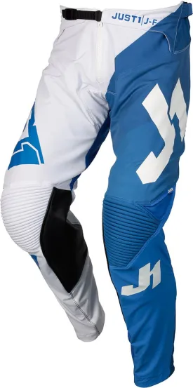 Just1 J-Flex Shape Motocross Pants, Blue and White