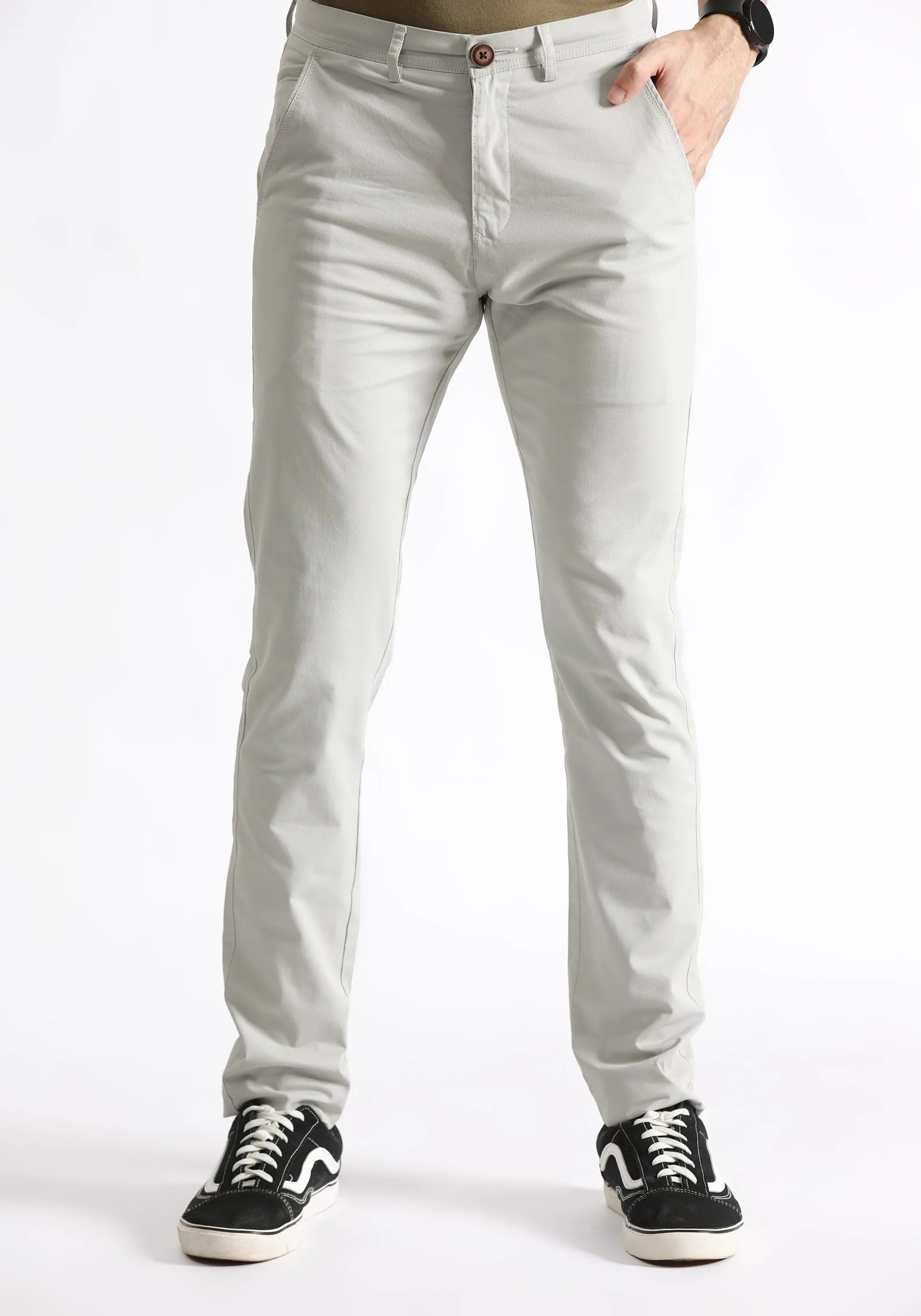 Light Grey Chino Pants