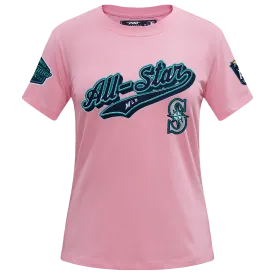 MLB ALL STAR 2023 WOMEN'S SJ SLIM FIT TEE (PINK)