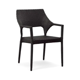 NEW MIAMI LAKES STACKING ARM CHAIR