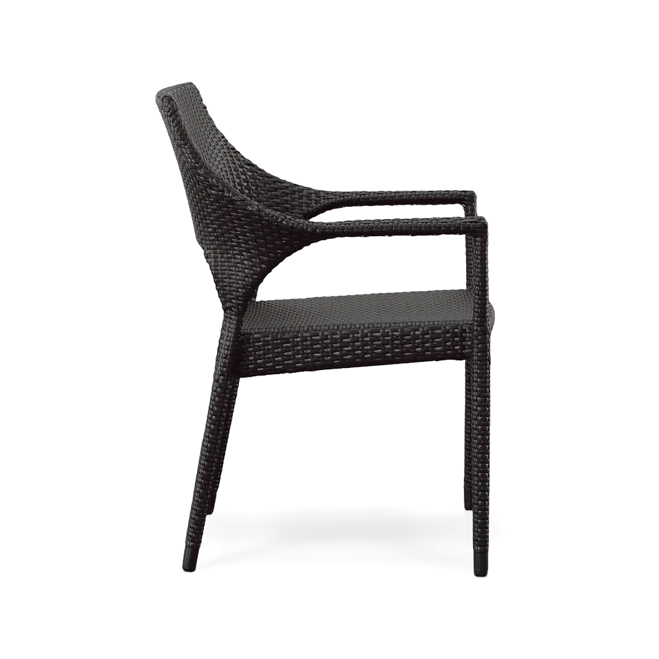 NEW MIAMI LAKES STACKING ARM CHAIR