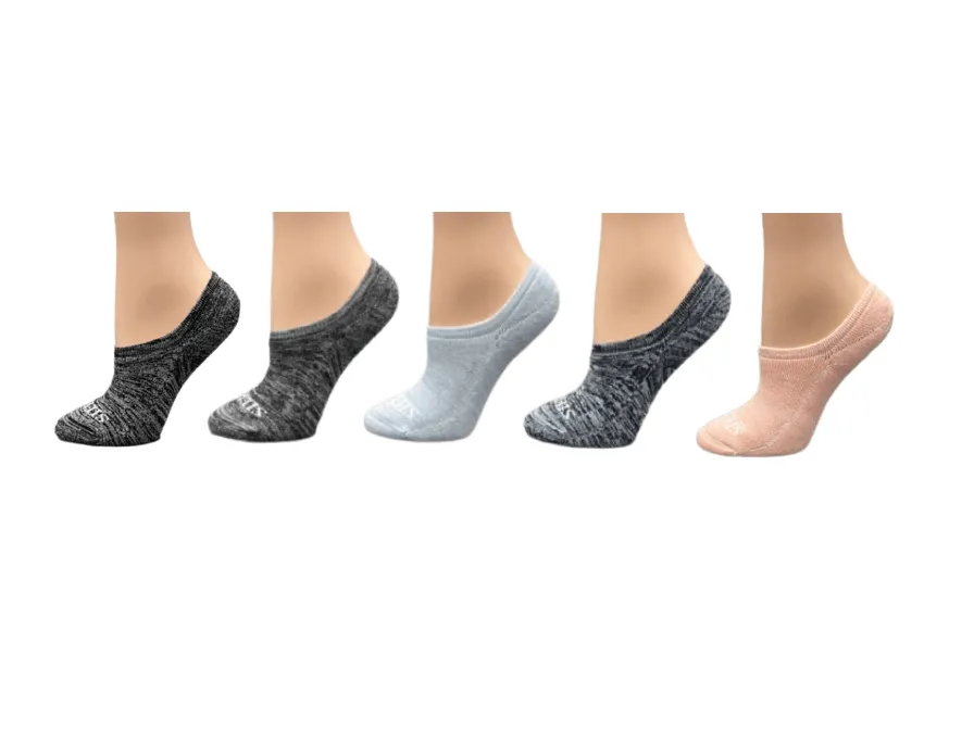 No Show Arch Support Bamboo Cushioned Socks for Women