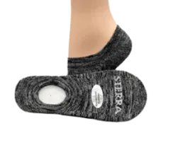 No Show Arch Support Bamboo Cushioned Socks for Women