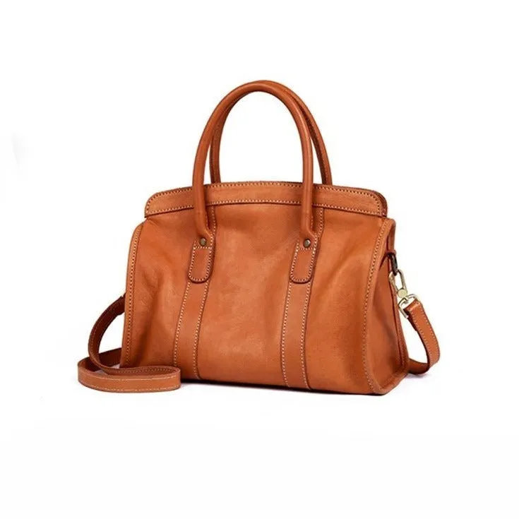 Paula Soft Leather Tote Bag