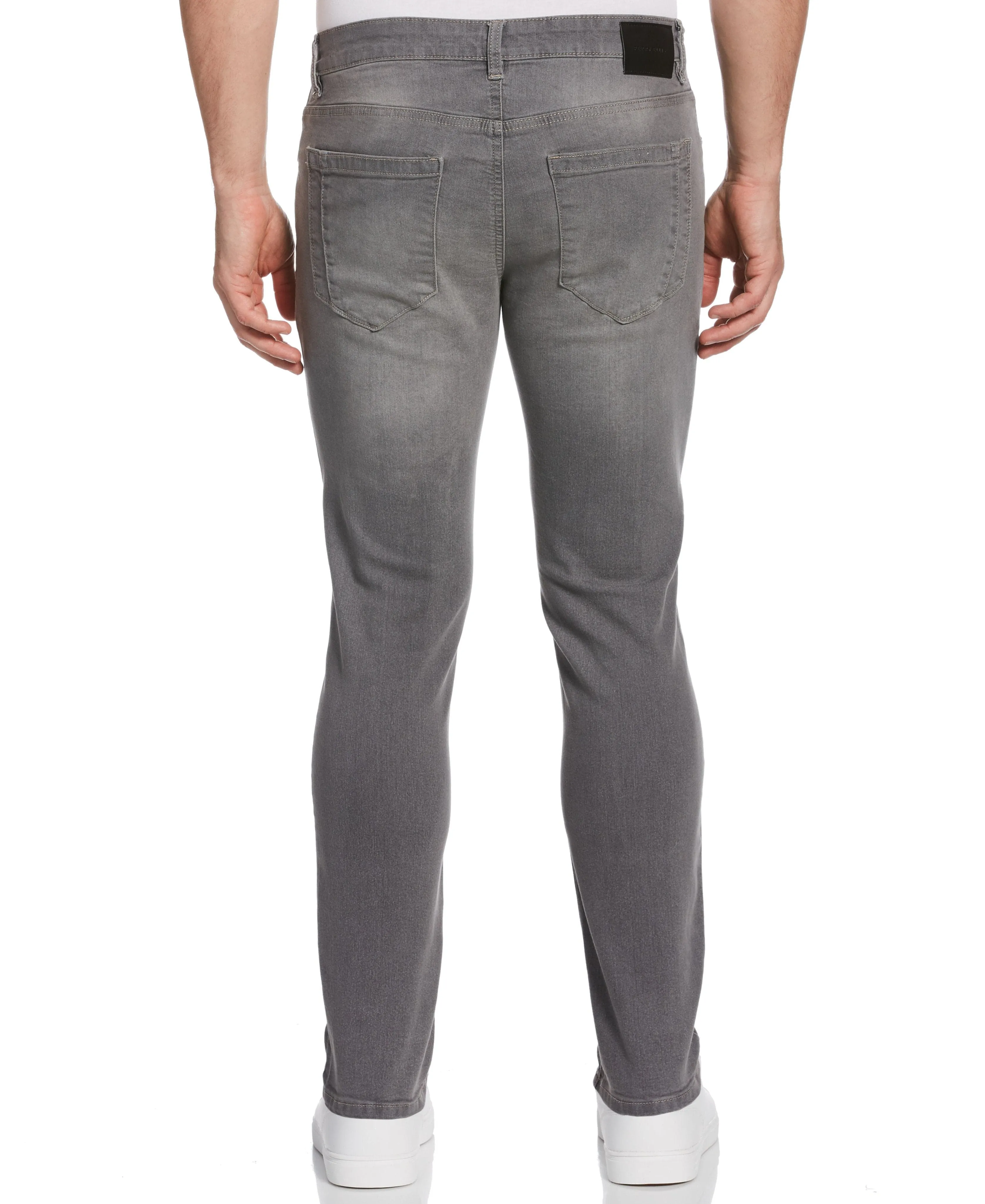 Skinny Fit Gray 5-Pocket Stretch Denim Jean