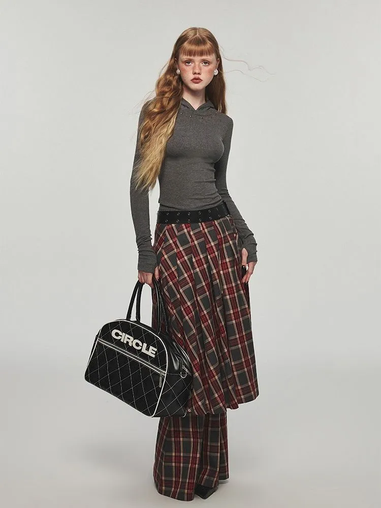 Slim and thin flare straight pants【s0000004732】