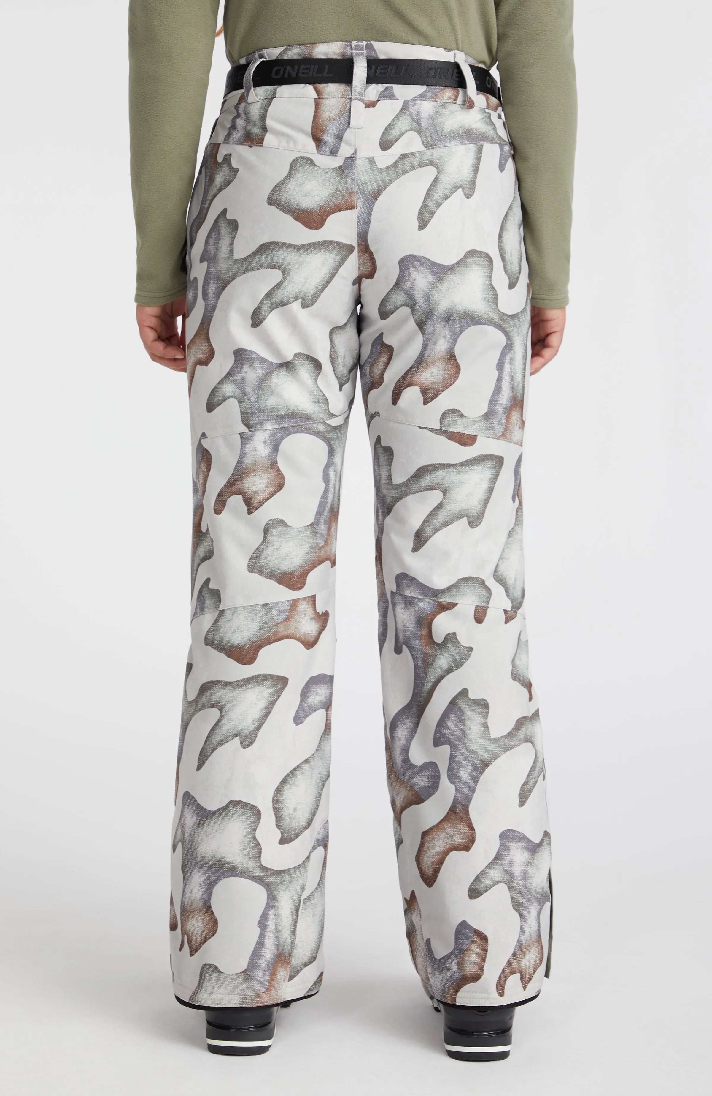 Star Printed Snow Pants | Hiker Camo