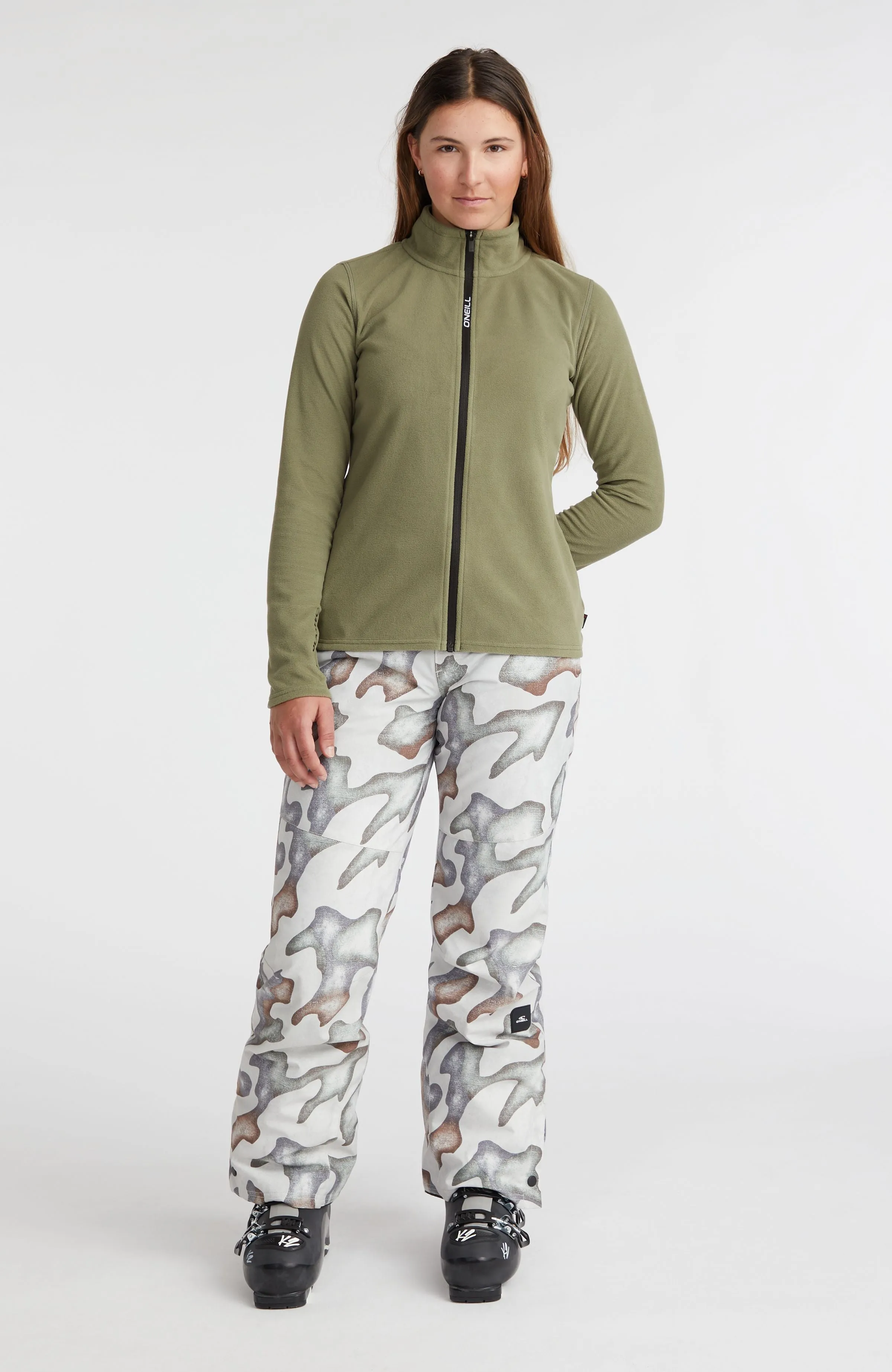 Star Printed Snow Pants | Hiker Camo